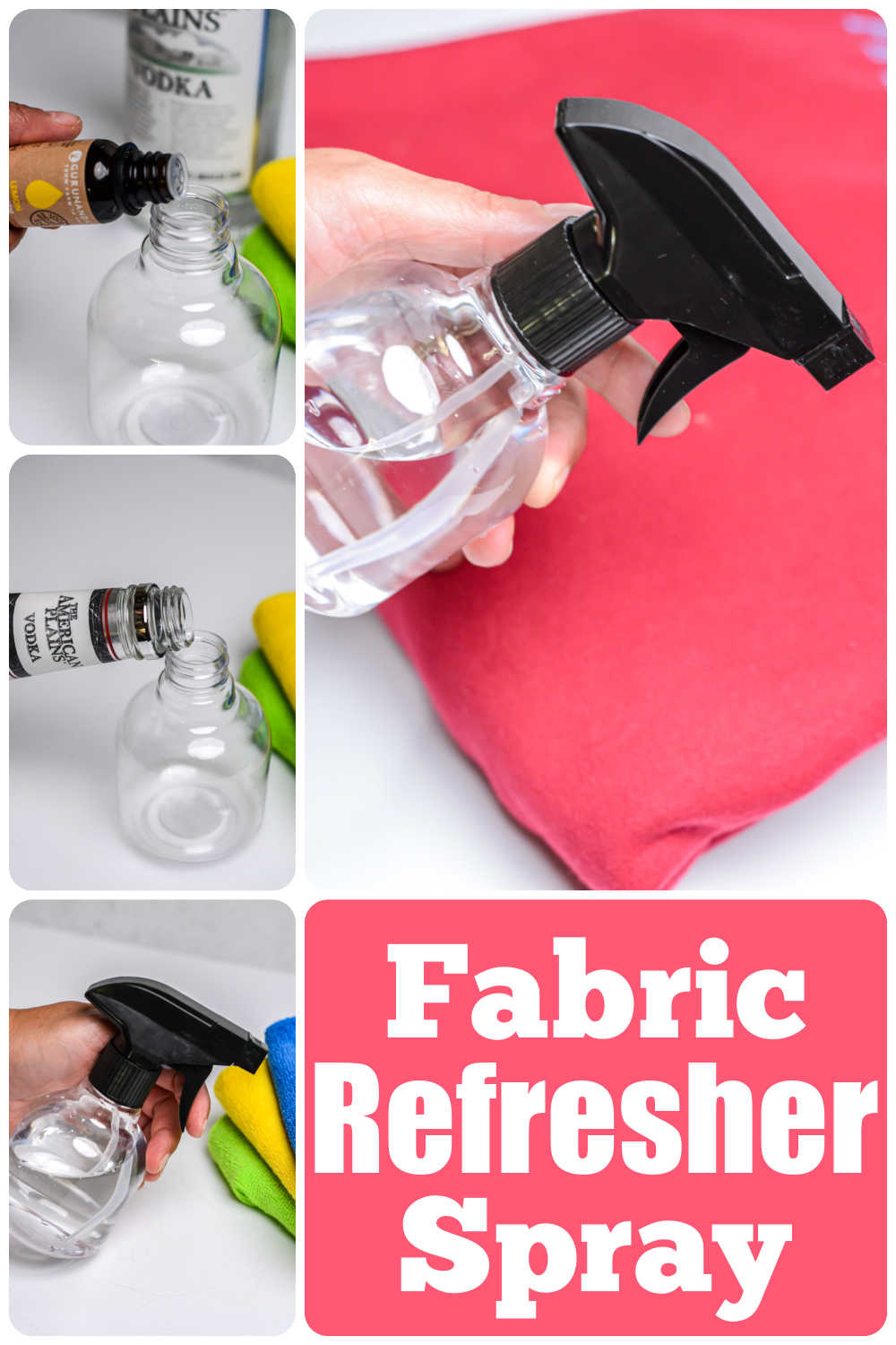 How to Make DIY Fabric Refresher Spray